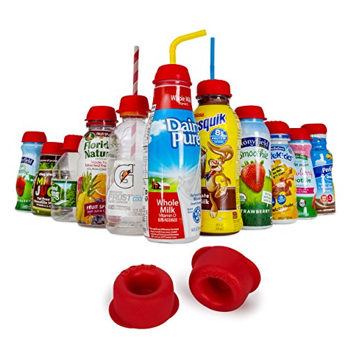 GCap Universal Bottle Cap, BPA-Free, Spill Proof, Bottle Top Cover Sealing Lid, Travel Caps for Beverage and Water Bottles, 2pc - Thumbnail 7