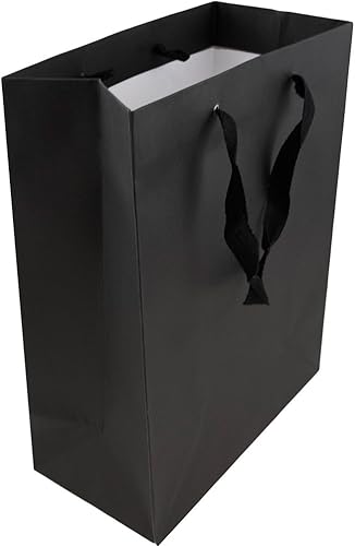 Miniatura 2 de JAM Papel Heavy Duty Kraft bolsas de regaloSe Vende por unidad, 673HDbl, Negro, 1