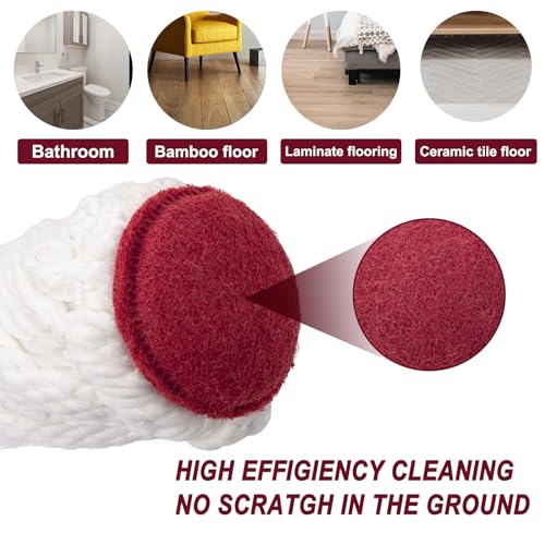 Image of KeFanta Self Wringing Mop for Floor Cleaning, Microfiber Floor mop with 57 inch Long Handle, Easy Wringing Mops for Kitchen Hardwood Bathroom Garages Warehouses Vinyl Tile Laminate Home Office