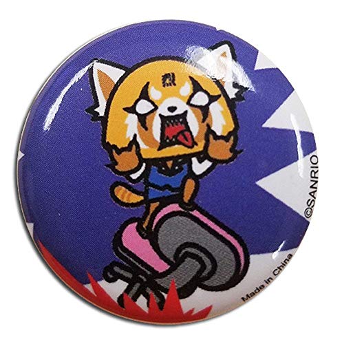 Aggretsuko Knopf, 3,2 cm Cover