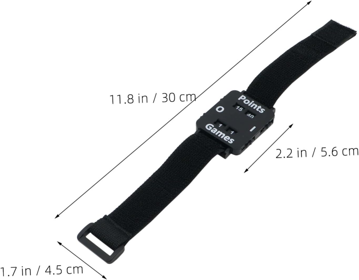 Portable Cricket and Tennis Score Keeper Watch Wristband with Accurate Score Recording and Pla Material for Pickleball Matches Suitable for Ages