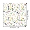 24 Sheets Wildflower Pattern Paper 12" x 12" Spring Wildflower Scrapbook Paper Pad Double-Sided Little Broken Flower Butterfly Patterned Decorative Craft Papers Floral Patterned Cardstock Papers #2