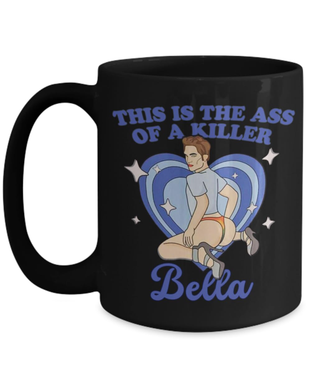 This is The Ass of Killer Bella Twilight New Maglietta Grigio Donna Size S