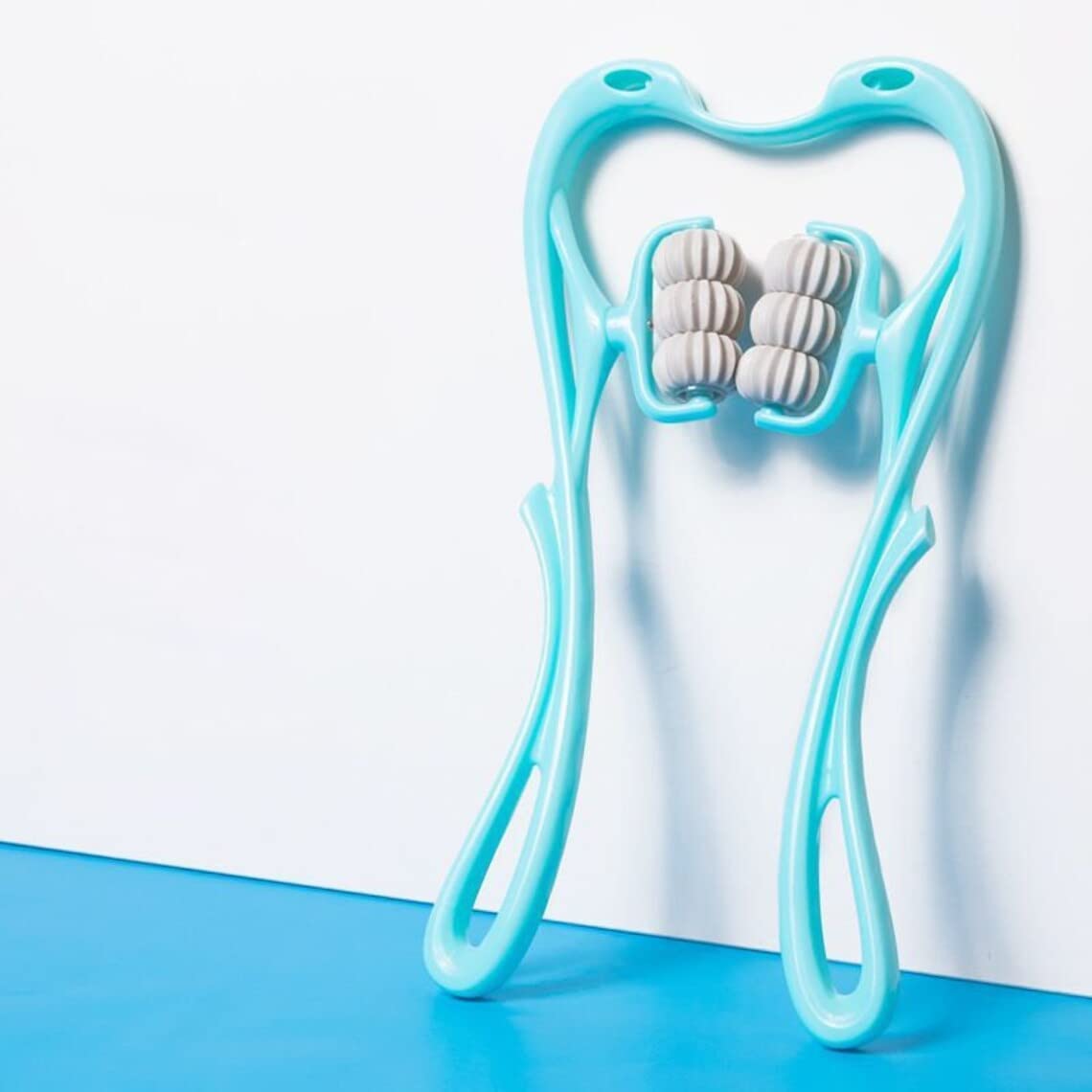 KP brothers neck massage roller, handheld shoulder masajar tool, 6 balls trigger points for cervical pain for cervical pain KP brothers neck massage roller, handheld shoulder masajar tool, 6 balls trigger points for cervical pain for cervical pain