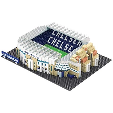 FOCO Oficjalny produkt licencjonowany Chelsea FC Stamford Bridge BRXLZ Stadion 3D Bricks zabawka konstrukcyjna model