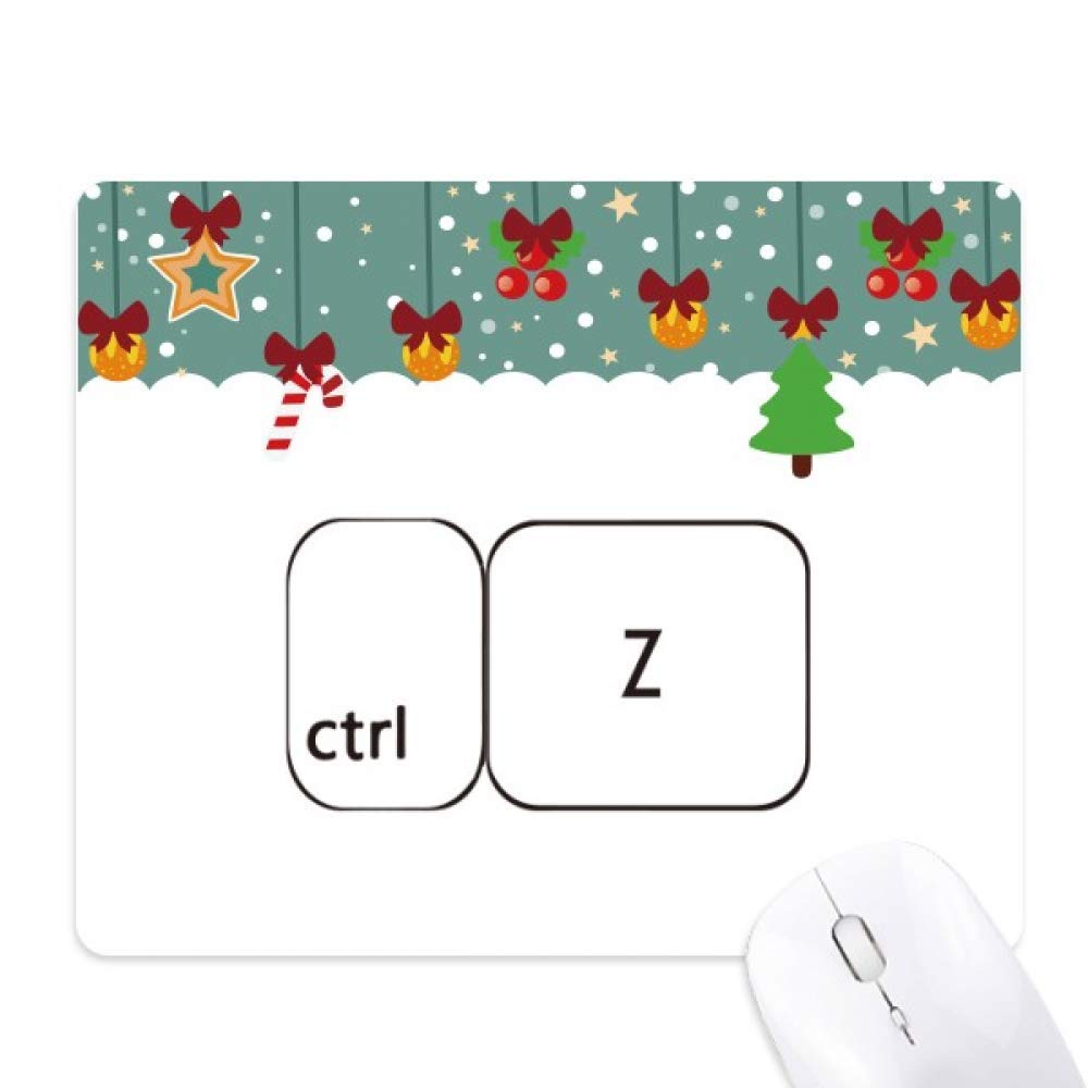 Tapis de souris Ctrl Z antidérapant pour éviter les douleurs au poignet