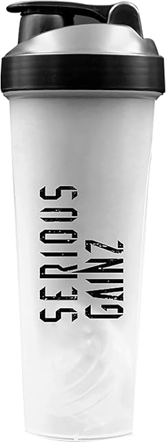 Serious Gainz - Blender Ball Shaker 800ml | The Bulk Protein Company, 9612