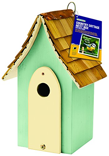 Image of Gardman BA01683 Country Cottage Nest Box, Green