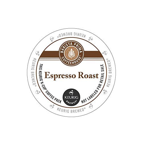 Barista Prima Espresso Roast Coffee Keurig K-Cups, 18 Count