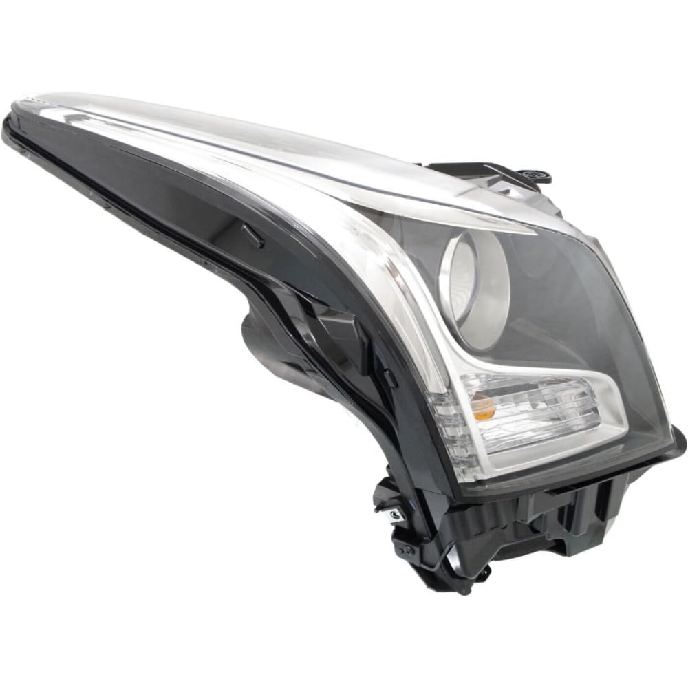 Amazon.com: BLINGEDITION Headlight Halogen Right Side Clear Lens W 