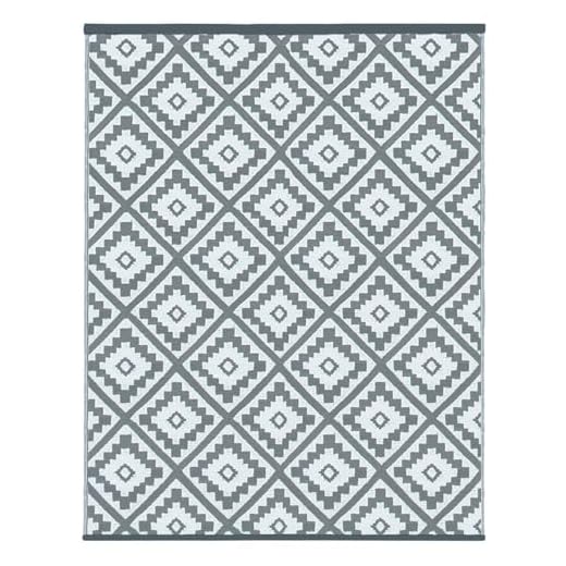 IDMarket - Tapis extérieur Bahamas Gris 120 x 180 CM