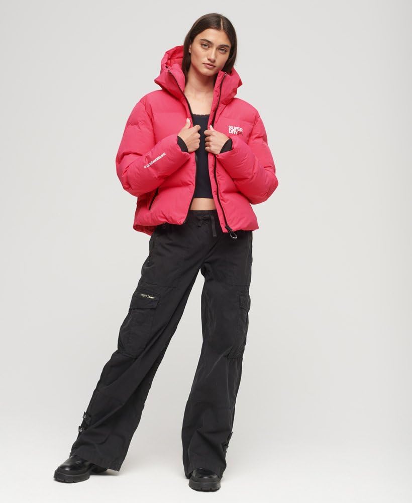 Superdry Hooded Boxy Puffer Jacket VESTE Femme