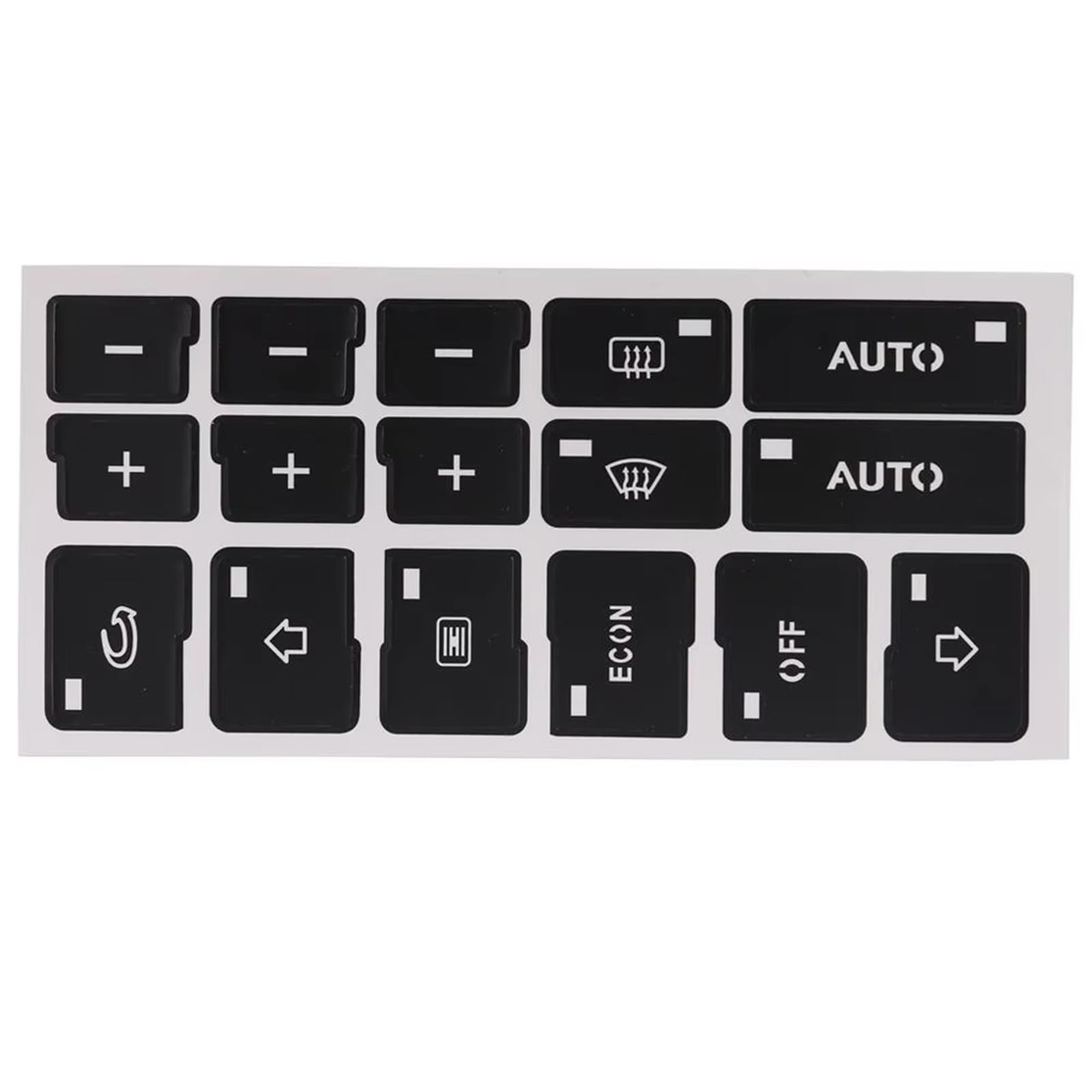 Button Trim Compatible with A4 B6 B7 2000 2001 2002 2003 2004 Car Air Conditioning Control Button