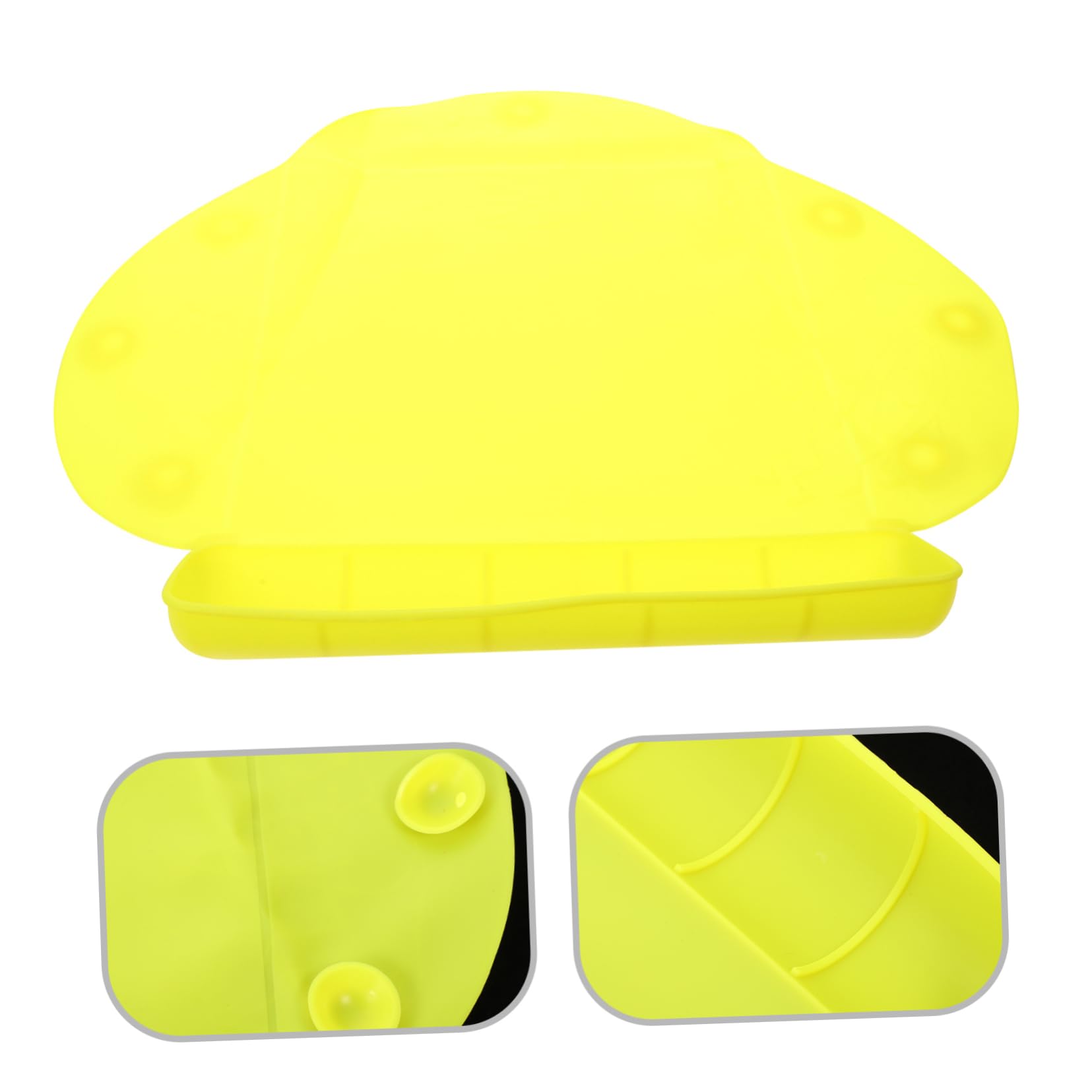 BESPORTBLE Cartoon Animal Patterns Silicone Placemat for Toddlers Babies Scald Table Mat