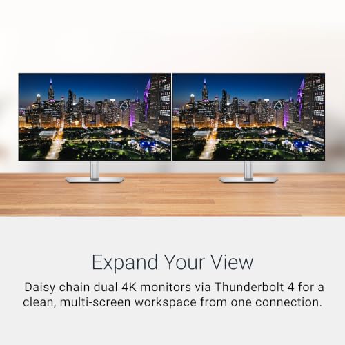 Image of Dell UltraSharp 32 Thunderbolt Hub Monitor - U3226QER, 120 Hz, 4K UHD