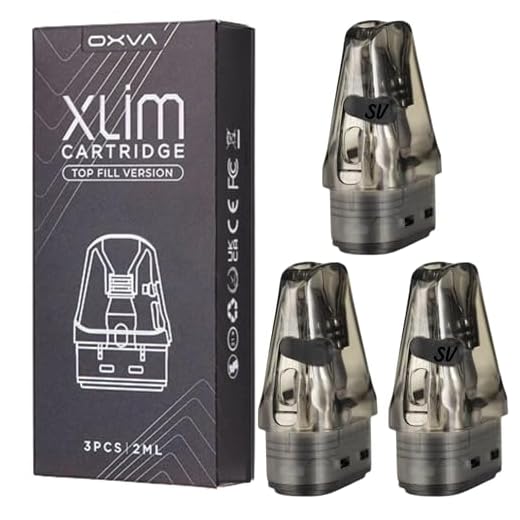for Oxva Xlim Pods V3 0.8 Pods for OXVA XLIM Pro Kit Xlim SE Xlim 2ml Cartridge Built in Mesh Coil for E-Cigarettes 12-16w Pods Top Filling No Nicotine compatible with sv trading (0.8ohm)
