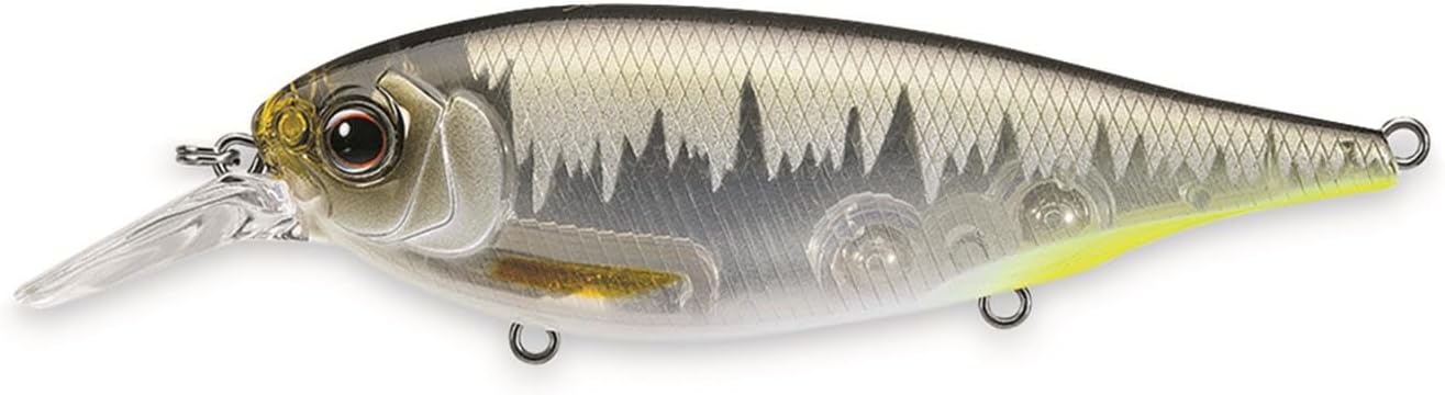 Evergreen X Over SHAD Jerk/CRANKBAIT 5 FEET Flash HASU