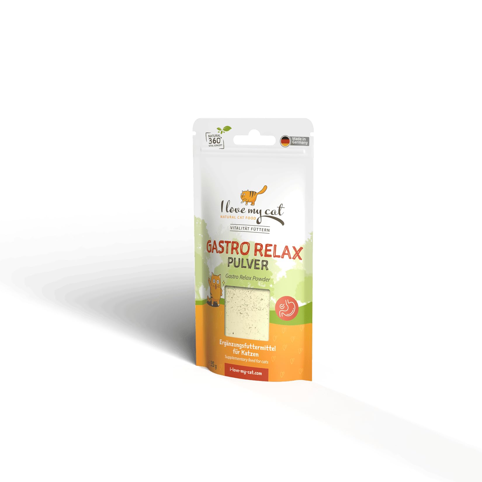 I love my cat NATURAL CAT FOOD Gastro Relax Poudre pour Chats - 35g