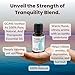 Rocky Mountain Oils Tranquility Essential Oil Blend - Essential Oils for Diffuser, Topical, and Home - Essential Oils to Promote Restful Nights - 15ml