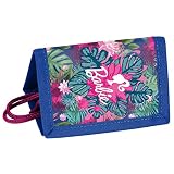P A S O Porte-monnaie 12 x 8 x 1,5 cm - Fleurs - Multicolore