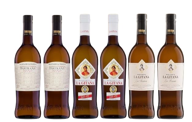 Pack 6 Botellas 75 Cl.. 2 Bot. Pastrana + 2 Bot. Gitana + 2 Bot. Gitana En Rama