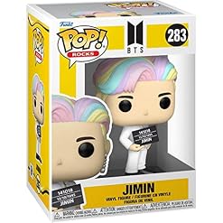 POP Rocks: BTS Butter – Jimin Funko Pop ! Figurine en vinyle (avec étui de protection compatible Pop Box), multicolore, 9,5 cm - Les Beatles, Paul McCartney, John Lennon, RIngo Starr, George Harrison POP Rocks: BTS Butter - Jimin Funko Pop ! Figurine en vinyle (avec étui de protection compatible Pop Box), multicolore, 9,5 cm – Image 2