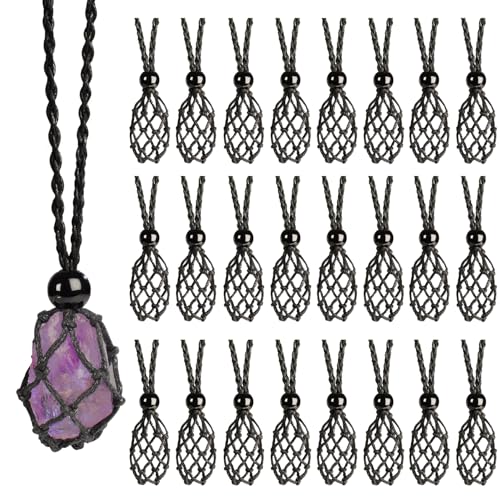 Colliers en cristal pour création de bijoux : 24 supports réglables style bohème chic