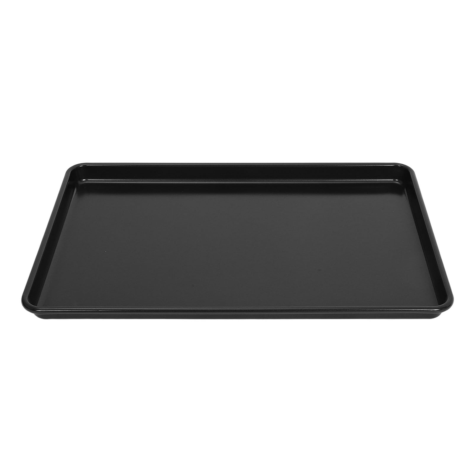 Zerodeko Bandeja para hornear de acero al carbono - 17.52 x 11.81 pulgadas - Bandeja rectangular para asar, ideal para pasteles, lasañas, guisos y hornos tostadores.