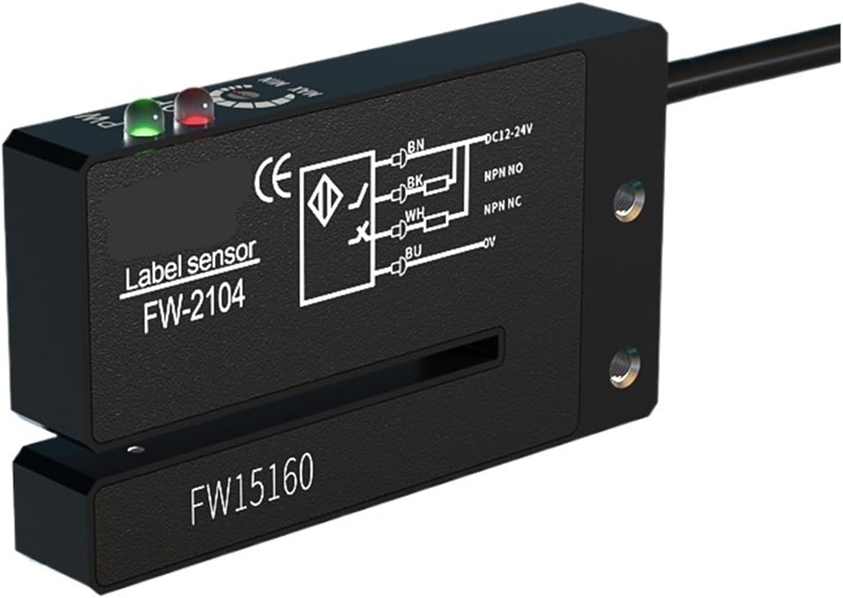 FW-2104N Card Slot Type Photoelectric Label Sensor Suitable for Non Transparent Labels High Automatic Labeling Machine High Spee