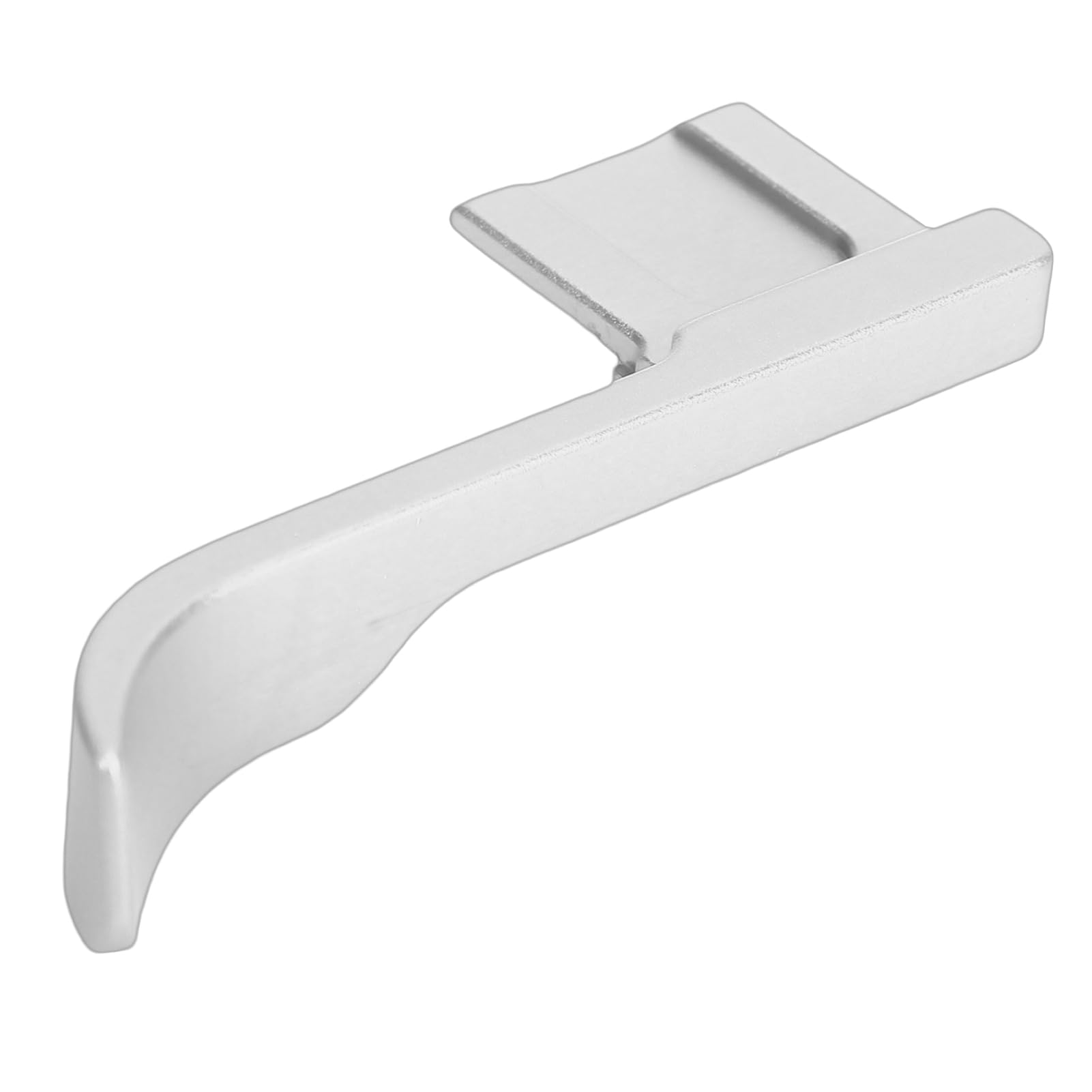 KIMISS Thumb Grip for A7C Camera - Aluminum Alloy Support with Hot Shoe Cover for Enhanced Comfort and Stability (Silver)