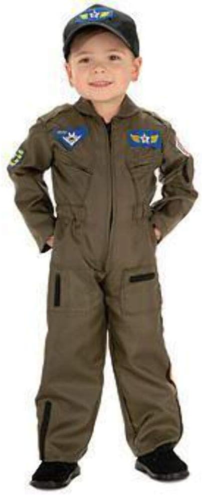 Rubie's Child's Young Heroes Air Force Fighter Pilot Costume, Small