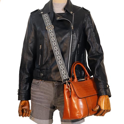 Image of Wide Shoulder Strap Adjustable Replacement Belt Crossbody Canvas Bag Handbag