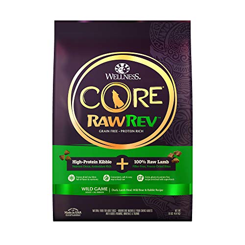 Buy CORE RawRev Grain Free Dry Dog Food, High Protein Dog Food, Wild