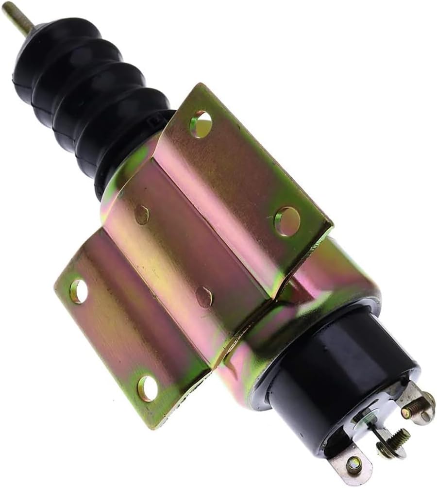 Fuel Stop Solenoid Valve, 12V, 2001ES12E3U1B2S2 SA517412, Compatible with Woodward, Replacement Part