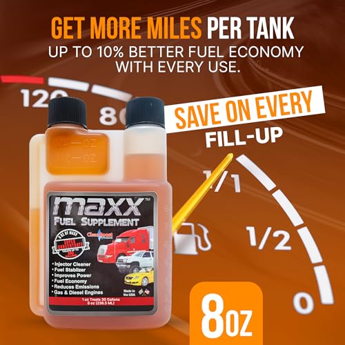 Boost Performance Products CleanBoost® Maxx™ 08oz Fuel Treatment for Gas & Diesel Fuel - Treats 240 Gallons