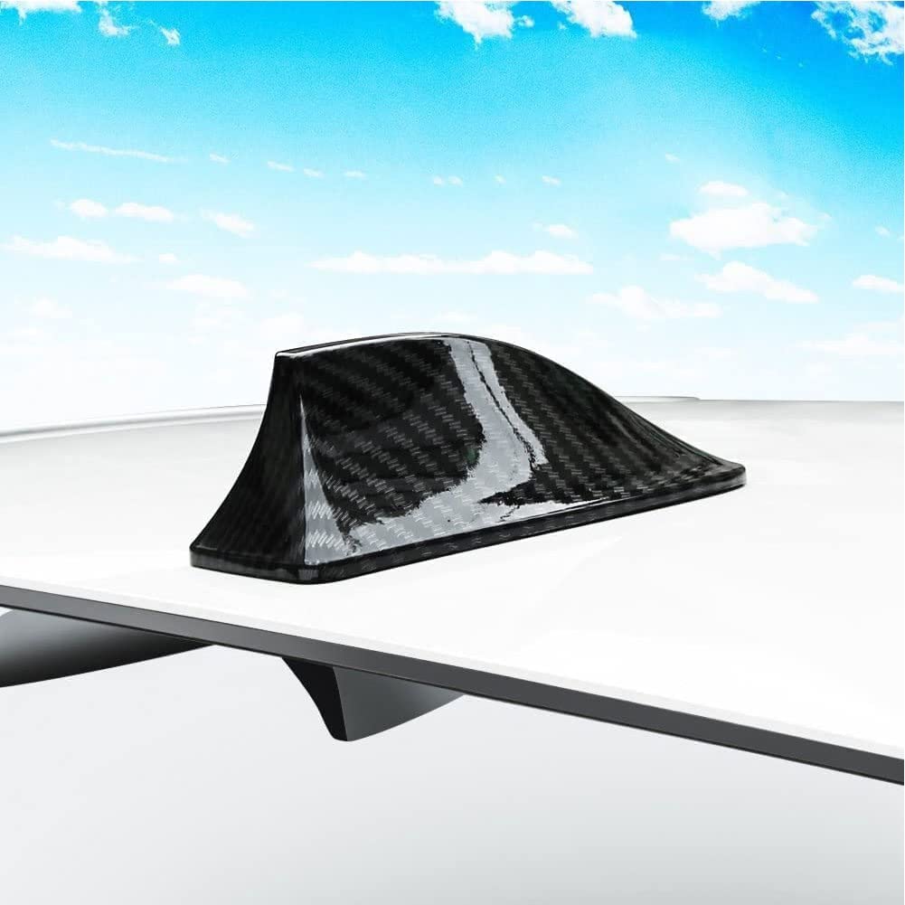 Antenne Aileron De Requin Pour Nissan Patrol 2012-2018 - Améliore Le Signal FM/AM - Design Sportif - Installation Adhésive (Noir)