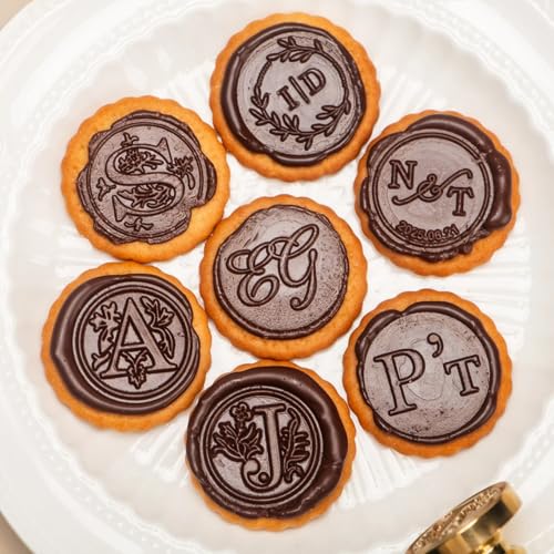 Custom Chocolate Stamps - Logo Branding, Wedding & Birthday Gift, Custom Wax Stamps