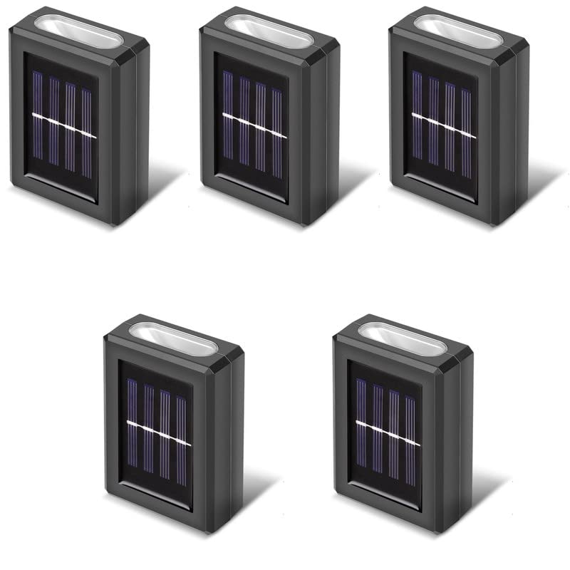 Mabron (Pack of 5 New Model Solar Garden Light Outdoor Waterproof LED Warm White Decoration Lamp Path Lighting Villa Lawn-image-49