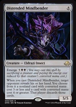 Magic The Gathering - Distended Mindbender (003/205) - Eldritch Moon
