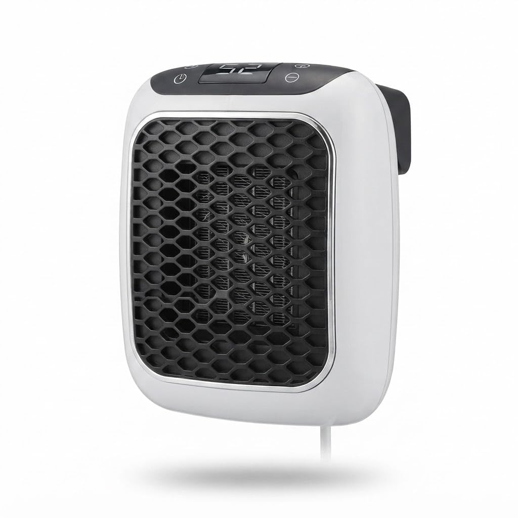 Wall Mounted Electric Convector Heater 800W Silent Infrared Room Warmer Space Saving Design for Bedroom Bathroom Office-image-21