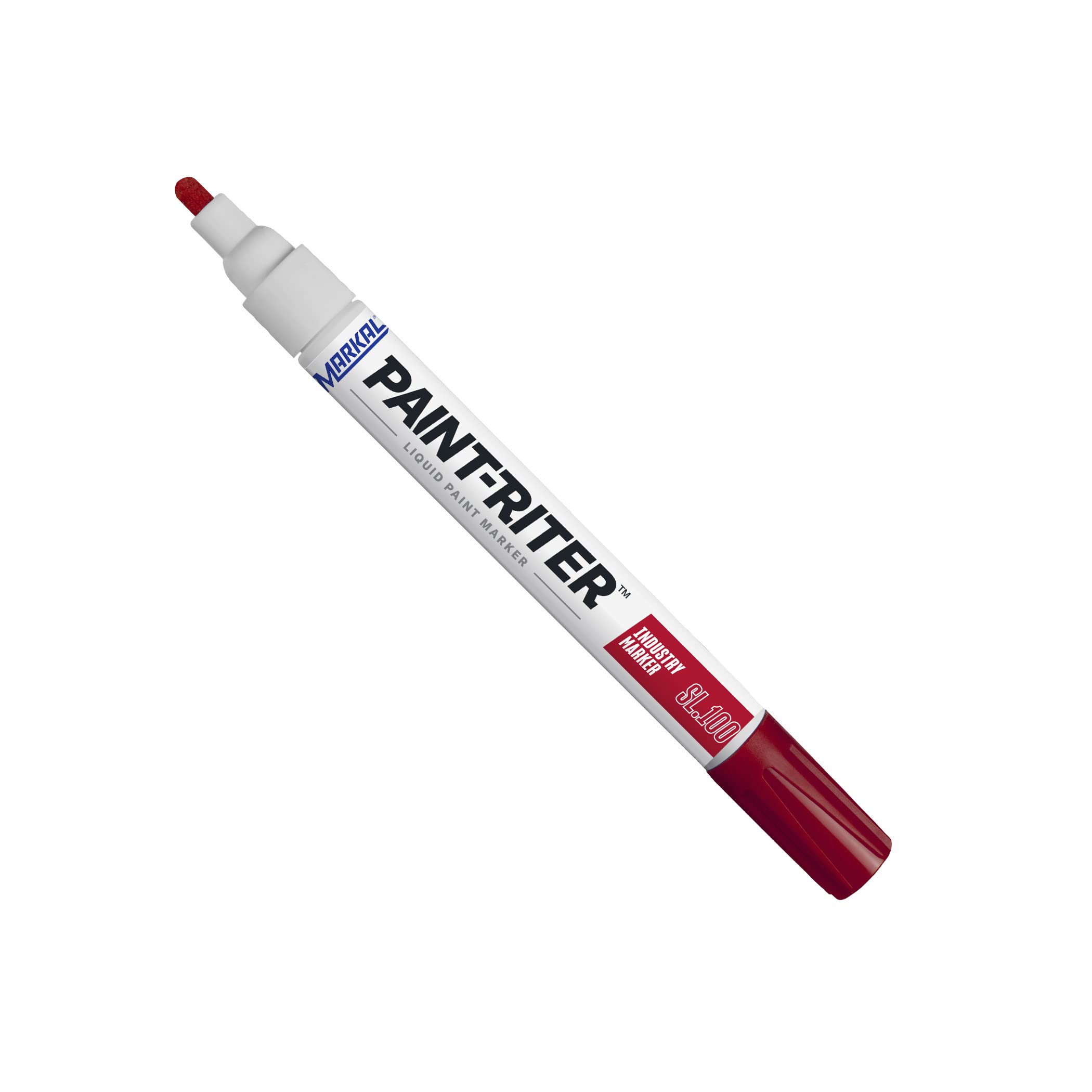 Markal 31240320 SL. 2-4mm 100 Bullet Tip Markers Red (Pack of 12 