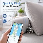 Air Tracker Tags 4 Pack, Bluetooth Item Finder for Apple Find My, iOS Only - Image 2