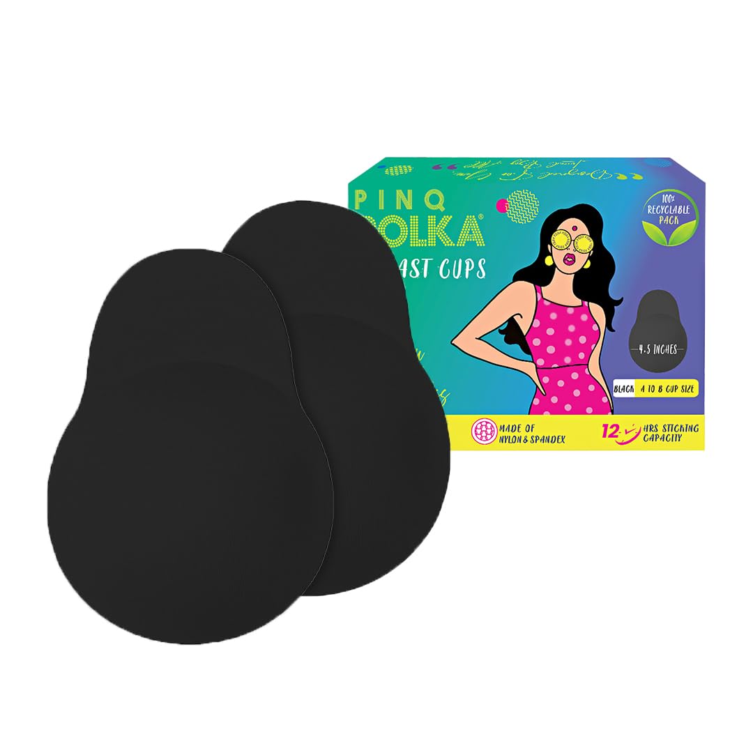 - Reusable Silicone Bra Lift Cup for Women|Stick on|Invisible Breast Lift Cups |Skin- Friendly Adhesive|Up to 12 Hrs Sticking Capacity|Reusable Cloth Bag