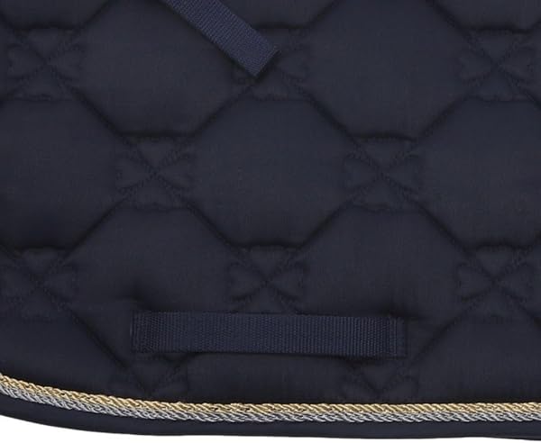 サドルパッド ゼッケン 馬ゼッケン 障碍 障害 総合 乗馬用品 乗馬 鞍下 フル MYA-SP002 (ネイビー) - 5