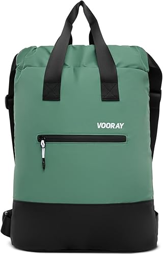 VOORAY Mochila con cordón flexible de 23 litros, bolsa de viaje ligera, bolsa de gimnasio deportiva para mujeres y hombres, bolsa de fin de semana,