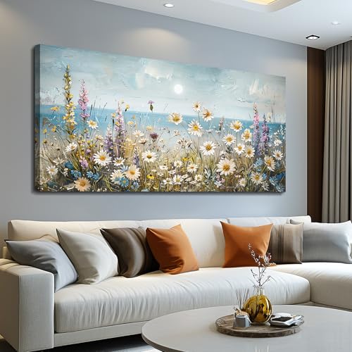 KELIYUAN Wall Art For Living Room Farmhouse Wall Decor For Bedroom Office Decorations Abstract Paintings Flowers Landscape Wall Pictures Canvas Artwork Modern Room Home Decor Posters 20x40In
