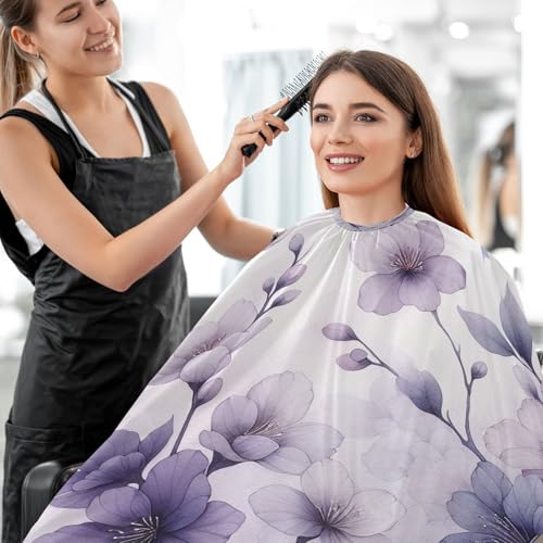 Capa de corte para cabello impermeable Qilmy 140x165 cm miniatura 6