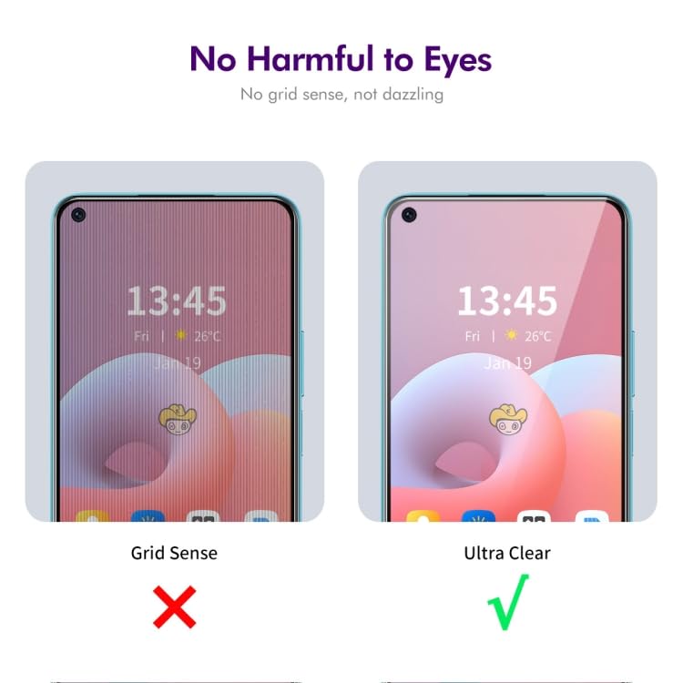 Image of Anti-Spy Privacy Tempered Glass Compatible For Oneplus Nord N10 [Pack of 2]. 9H Hardness, Anti-Scratch, Edge-to-Edge Protection With Easy Installation Kit & Case Friendly Fit.