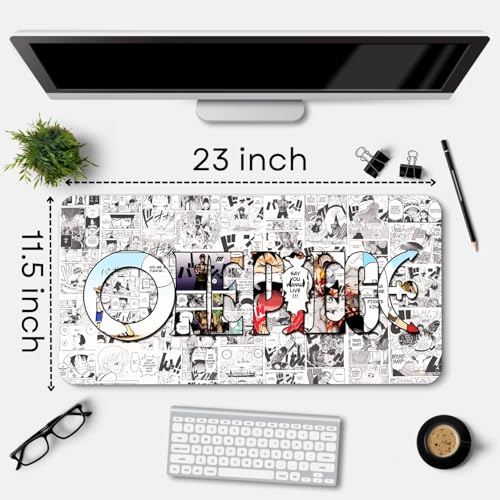 Image of Anime fearturing Large Gaming Mouse Pad, Extended Desktop Mat, 58 x 28 cm (DS 9)