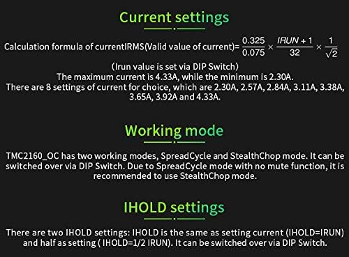 3Dプリンター JUNENTER TMC2160-OC ステッピングモータードライバー 最大4.33A 高トルク ノイズレス 高電流